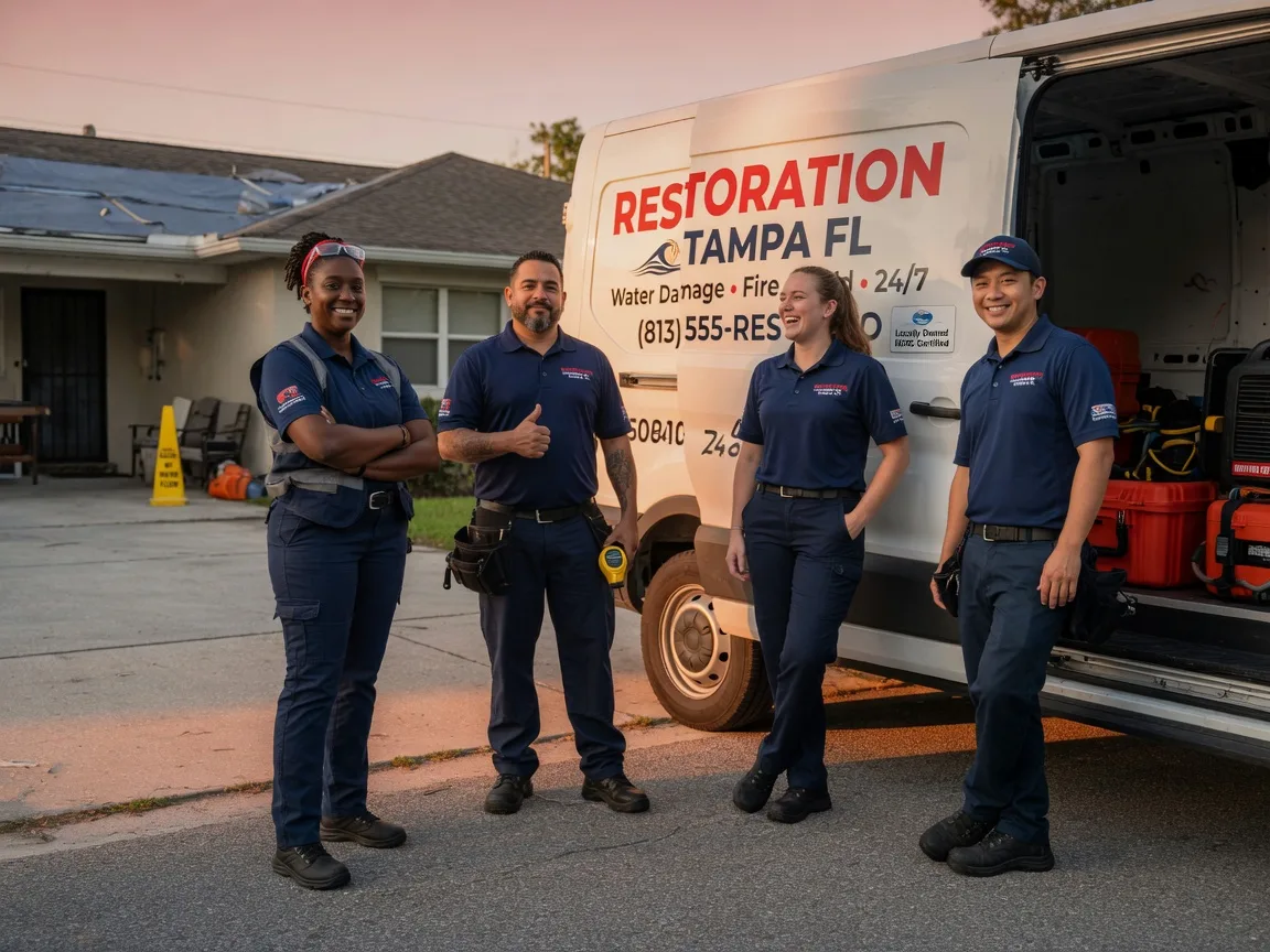 Water Damage Restoration company in Glenpool, OK